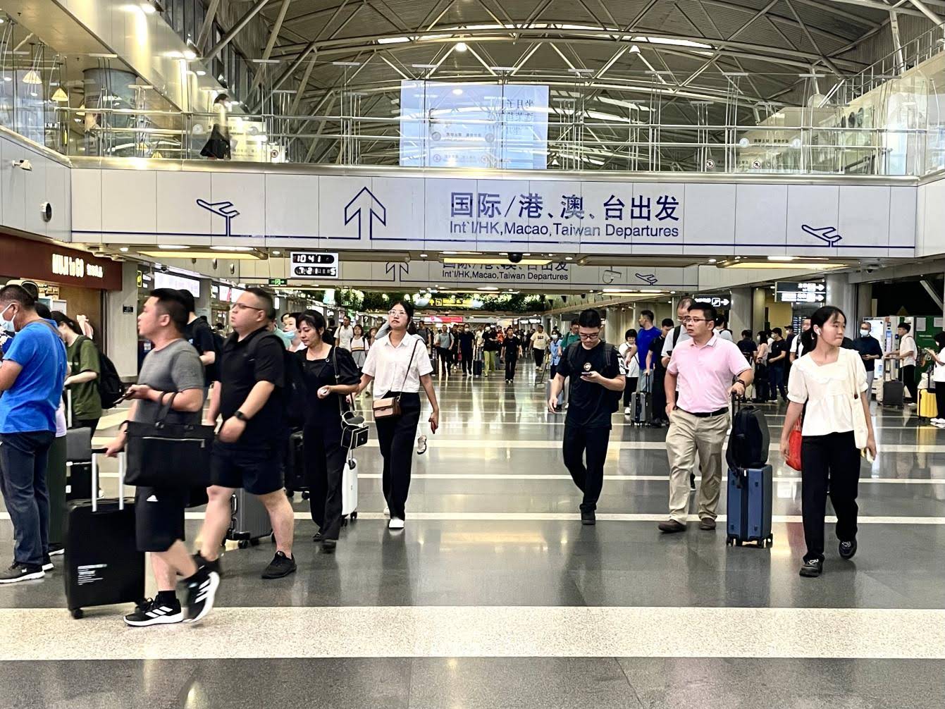 暑运期间首都机场预计运送旅客1044万人次。首都机场供图