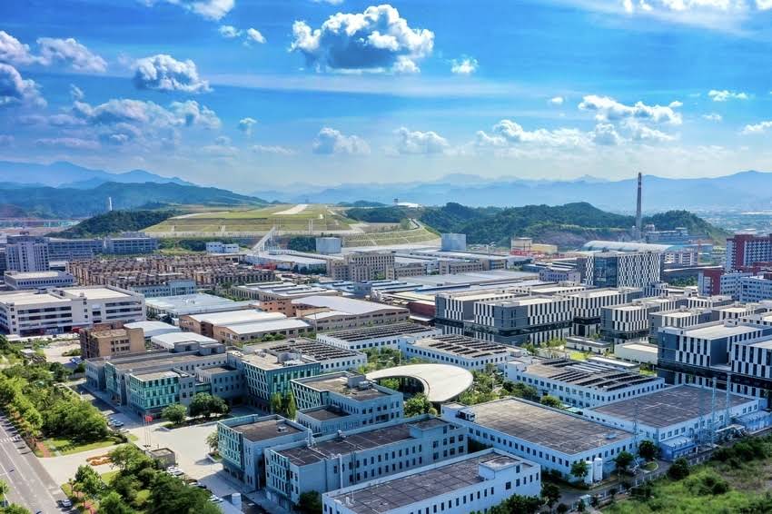 位于丽水经开区的半导体芯片产业园。受访者供图